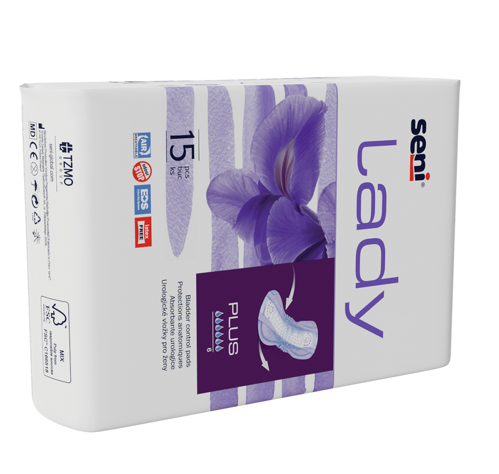 Seni Lady Slim Micro Plus - urological pads for women - Seni