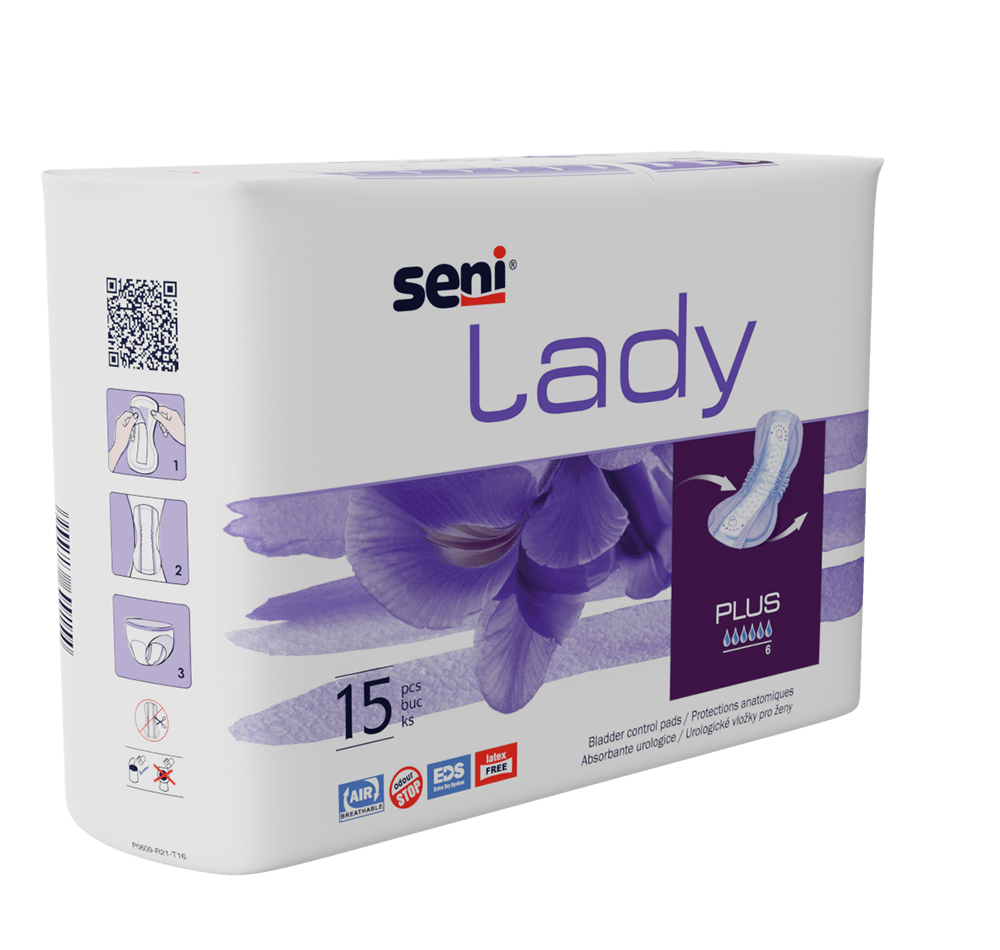Seni Lady Plus - Bladder control pads for women - Seni